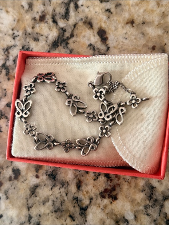 James Avery Jewelry - James Avery butterfly and flowers bracelet